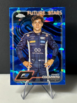 2024 Formula 1  Topps Chrome Sapphire Edition Franco Colapinto #24 F2 Portrait 