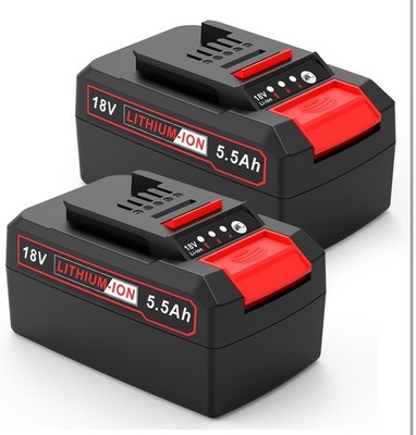 1-10x 5,5Ah Ersatzakku Für Einhell Akku 18V Power X-Change Li-Ion PXC 3-LED DE