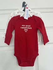 Carters Just One You Baby 2 Piece My First Valentines Day Boy Girl Outfit 6 Mo