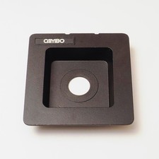 Original Cambo Black Recessed 25mm Deep Lens Board For Copal 0 Excellent