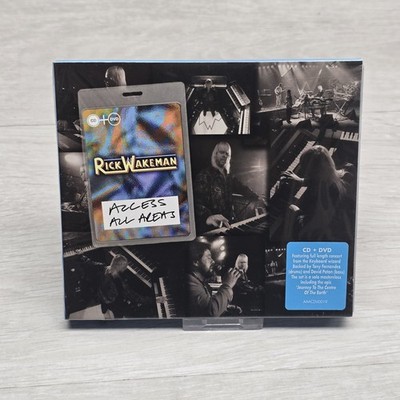 Rick Wakeman - Access All Areas - CD & DVD Set 2014 Slipcase Edsel Records Ex