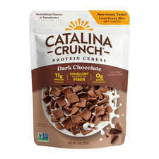 Catalina Crunch Zero Sugar Dark Chocolate Cereal 9 Oz Free Shipping...