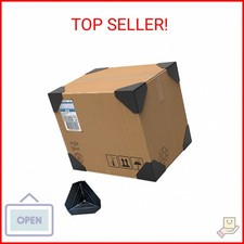  80 Pack Shipping Box Corner Protectors Plastic Packaging Edge Protectors, Cart