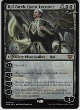 MTG Ral Zarek Guest Lecturer Foil NM Secrets of Strixhaven Magic 97