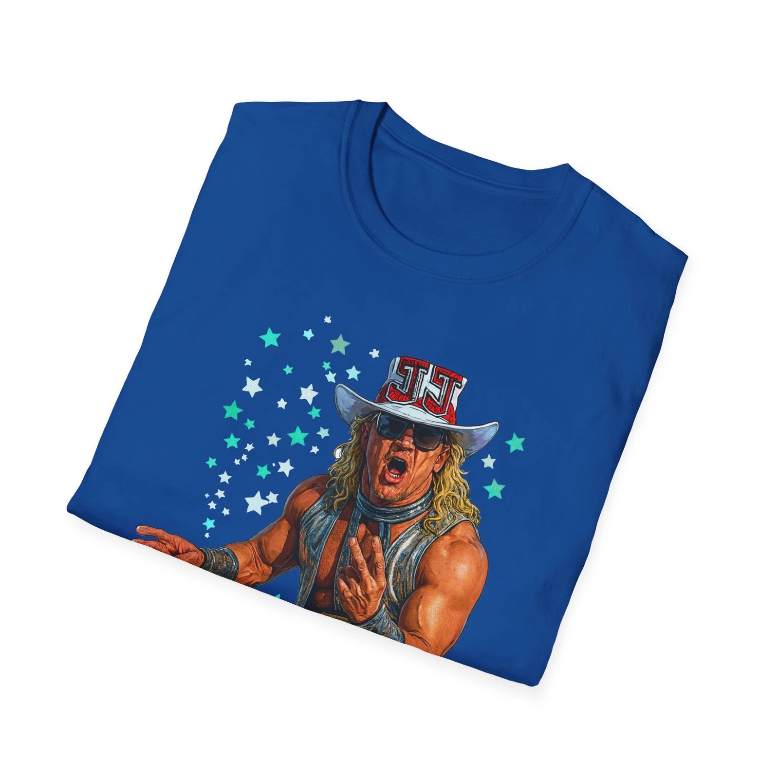 Double J Jeff Jarrett Wrestling Unisex T-Shirt Vintage Softstyle Tee