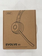 Jabra Evolve 65 TE USB-A MS Mono Wireless Headset 6693-833-309 New Sealed