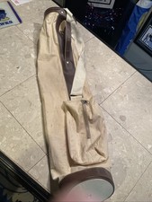 Vintage Pencil Stove Pipe Style Fabric Golf Club Bag