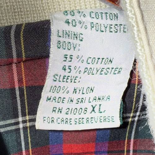 Vintage Izod Lacoste Jacket Men XL Bomber Plaid Lined Golf windbreaker Logo - Picture 5 of 15
