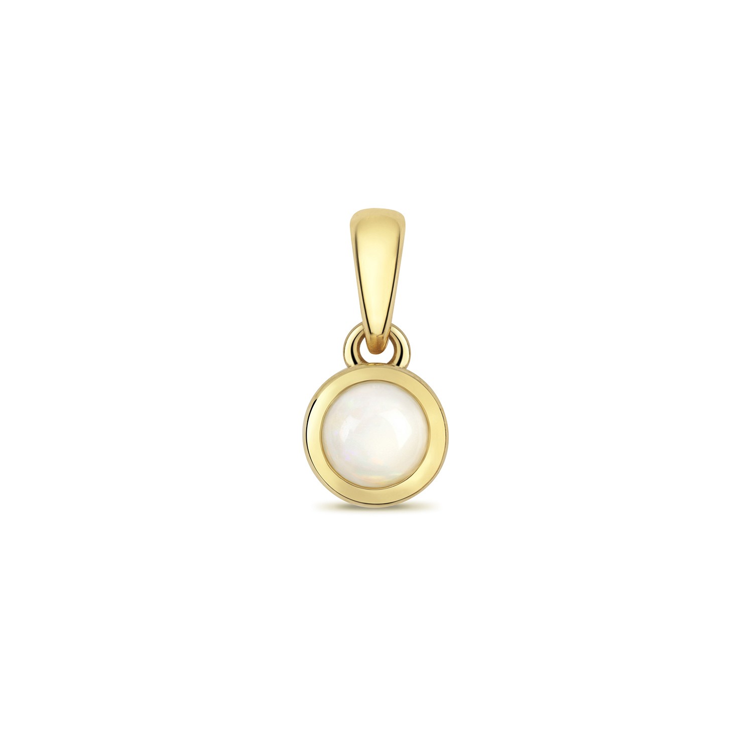 Pendentif femme or 375/1000 avec opale, le bijou discret pour sublimer votre quotidien