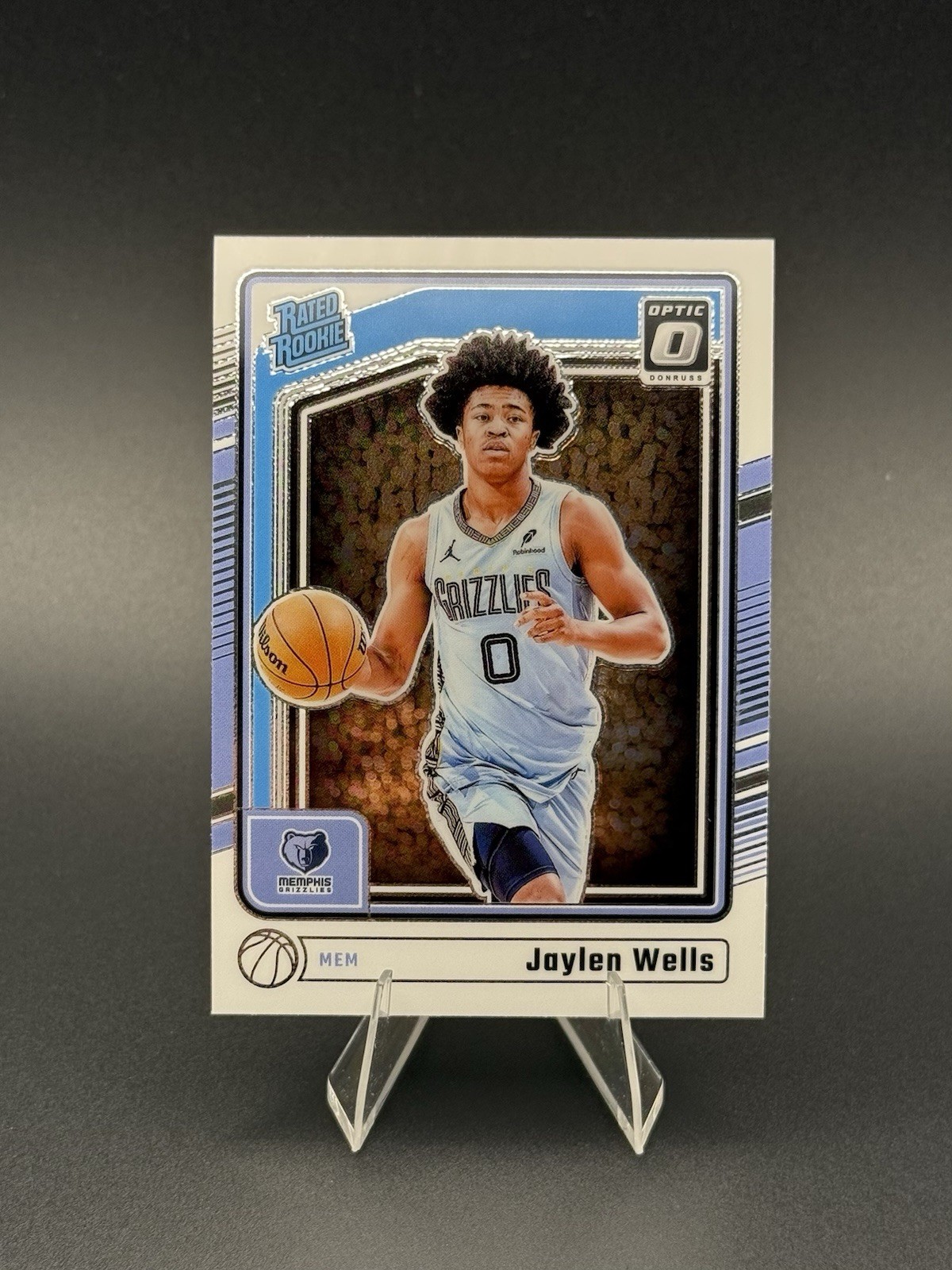 2024-25 Panini Donruss Optic - Rated Rookie Jaylen Wells #252 (RC)