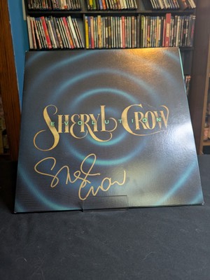 SHERYL CROW Evolution LP VINYL RECORD Autographed GOLD VINYL Valory Music Co.