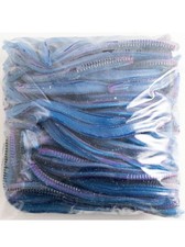 STRIKE KING KVD BULLWORM OPT 100 PACK BULK 8" BW8-273 PRIZM SHAD A1450 FREE SHIP