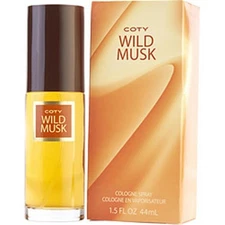 Coty 132566 1.5 oz Wild Musk Cologne Spray for Women