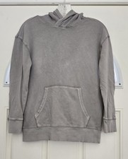 Old Navy Hoodie Women M Gray Pullover Sweatshirt