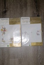 German Needle Point Embroidery Kits Tablecloth  Runner Sticktechniken Winter