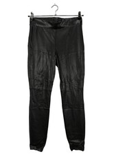 CAMBIO Kunstlederhose Damen Hose Gr. DE 38 schwarz extravaganter Stil
