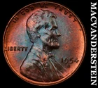1954-D Lincoln Wheat Cent - Choice Gem Brilliant Unc  Color  No Reserve  #i7534