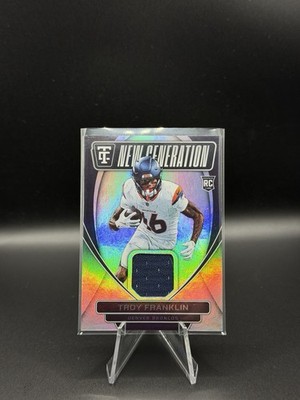Panini 2024 Totally Certified Troy Franklin Broncos Rookie Memorabilia #NGJ-TFN