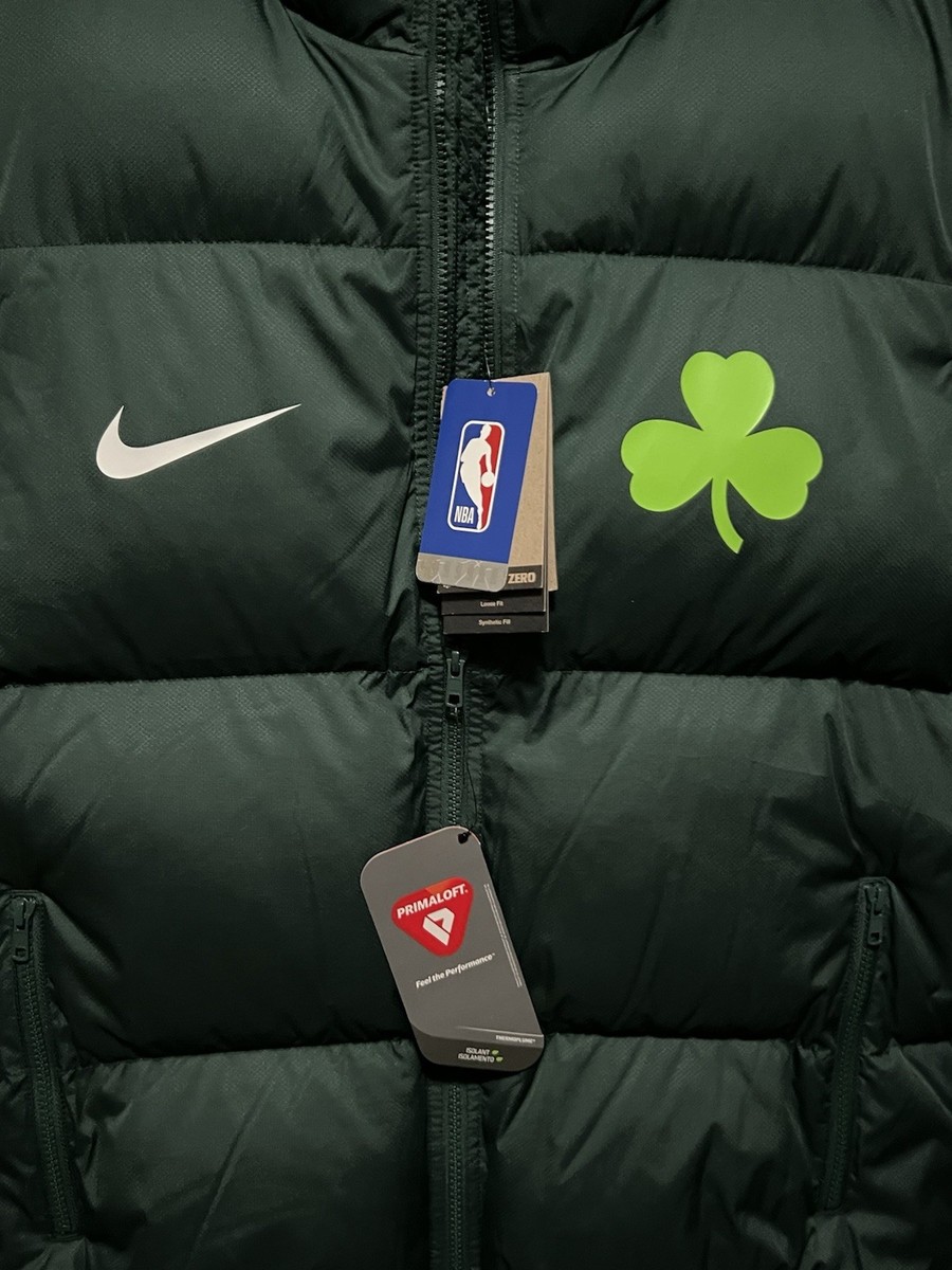 Nike Boston Celtics City Edition NBA Puffer Vest FZ0329-330