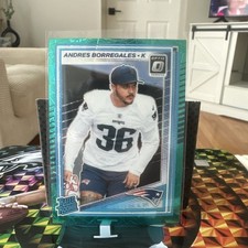 2025 Panini Donruss Optic Rated Rookie Andres Borregales Teal Velocity SSP