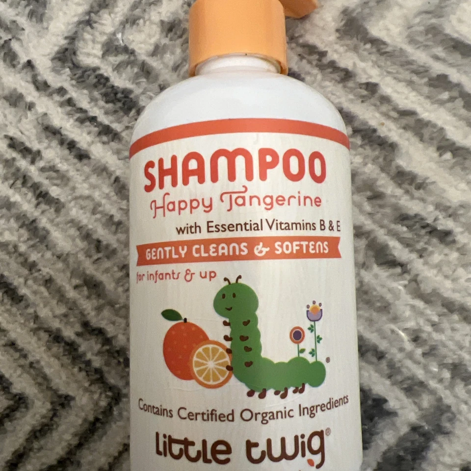 Xampu Little Twig All Natural Baby, Happy Tangerine, 8,5 oz fluidas - Imagem 2 de 4