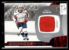2017-18 Upper Deck Rookie Materials Riley Barber Washington Capitals #RM-RB