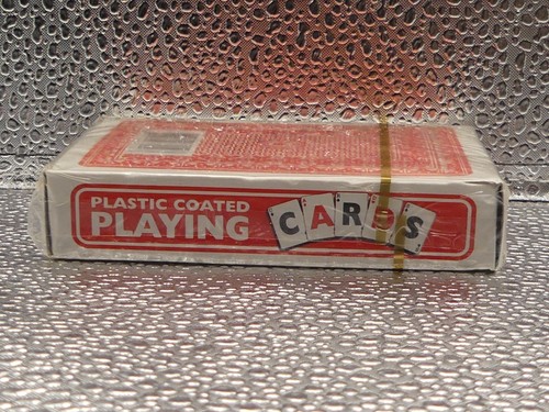 Red N Blue Plastic Coated Cards Made In India Playing Cards New Factory Sealed - Picture 4 of 8