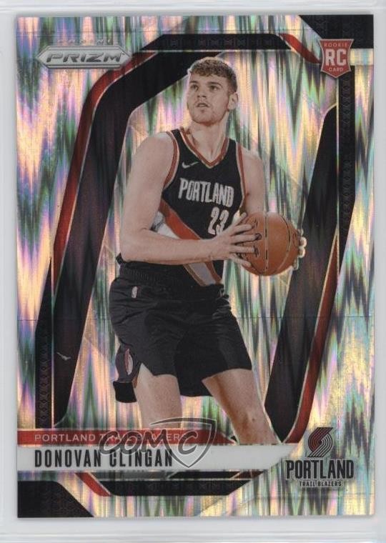 2024-25 Panini Prizm Skewed Prizm 201/249 Donovan Clingan #221 14cm