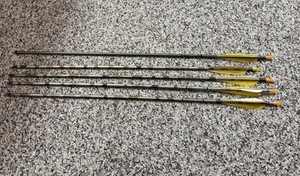 EASTON XX75 Camo Hunter 2117 Aluminum Arrow Misc Lot Of  5 READ