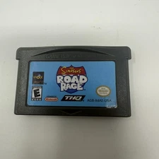 The Simpsons Road Rage Nintendo Game Boy Advance GBA Video Game Cart Only
