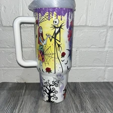 NEW! Stanley GLOW 40 oz Nightmare before Christmas insulated Tumbler