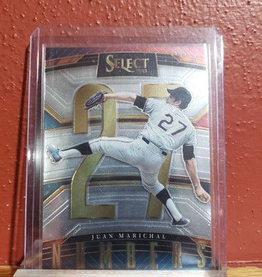 2023 Panini Select Numbers Juan Marichal #SN13