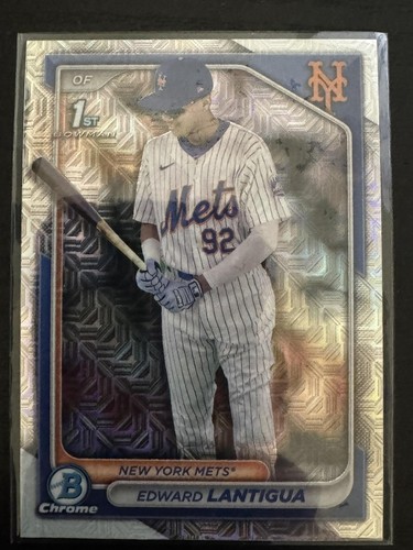 2024 Bowman Chrome #BCP-246 Edward Lantigua Prospects Mojo Refractors - 第 1/2 張圖片