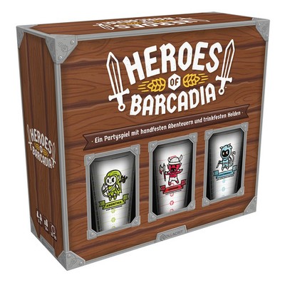 Heroes of Barcadia (DE) Brettspiel Trinkspiel Partyspiel