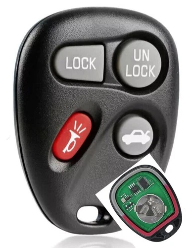 Keyless Remote Car Key Fob for GMC Jimmy 1999 transmitter ABO1502T control TESTE - product listing photo