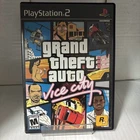 Grand Theft Auto: Vice City (Sony PlayStation 2, 2002) TESTED AND WORKING