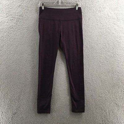 Mondetta Leggings Womens Medium Purple Heather High Rise Active Stretch Yoga