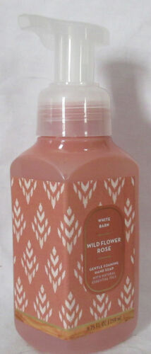White Barn Bath & Body Works Gentle Foaming Hand Soap Lot Set 2 WILD ROSE FLOWER - Picture 3 of 4