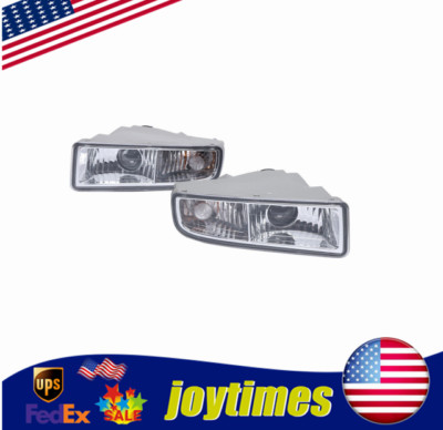 Pair Front Bumper Fog Lights For Lexus LX470 1998-2007 Driving Lamps Left+Right