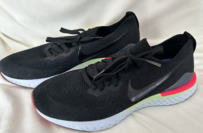 Nike Epic React Flynit Black Pink BQ8928-003 Mens Running