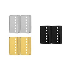 Humbucker Pickup Brass Cover Chrome Gold Blac...