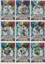 2021 TOPPS CHROME PRISMIC POWER UPICK TROUT deGROM HARPER FREEMAN BELLINGER VOIT