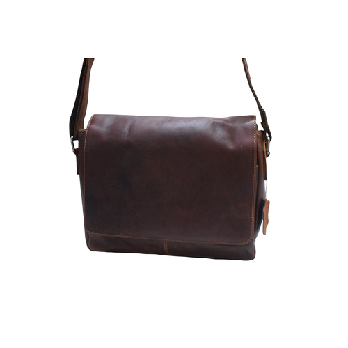 Borsa per laptop/messenger/borsa da viaggio in vera pelle - Foto 5 di 6