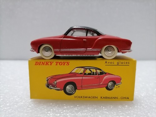 VOLKSWAGEN KARMAN GHIA - Vintage Dinky Toys 24M , Made in France 1959 - Picture 2 of 10