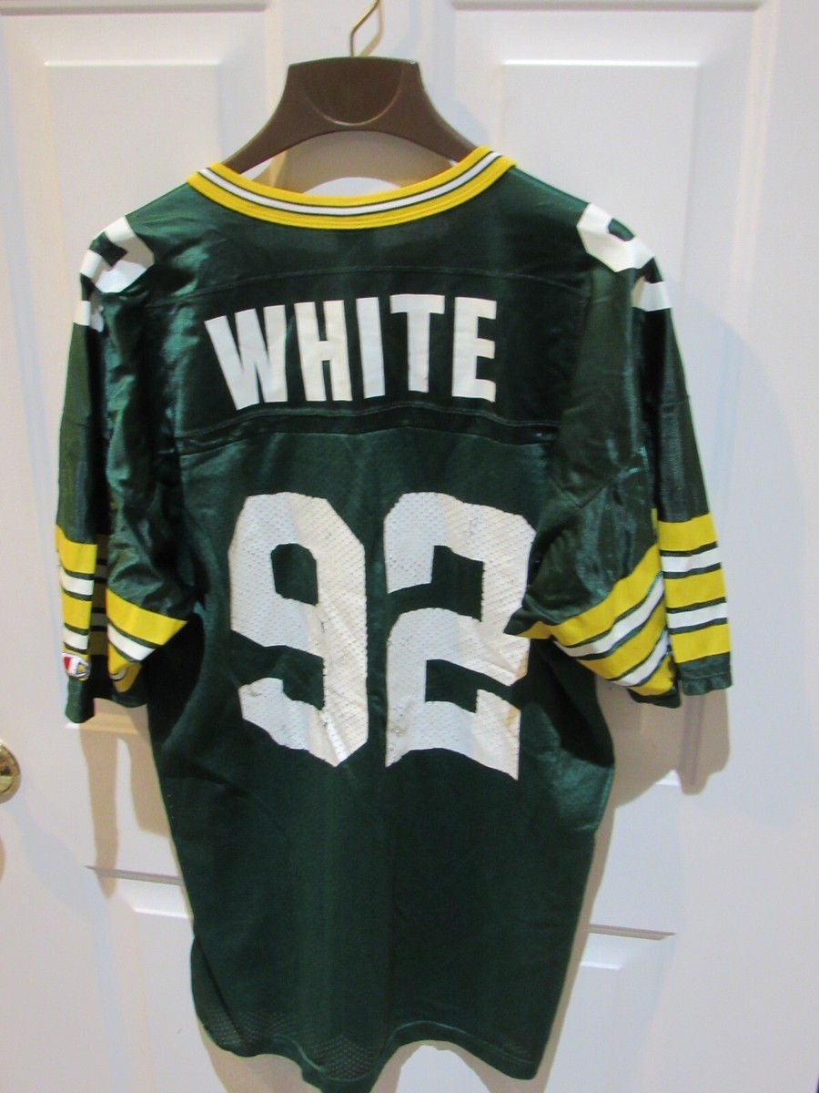 Green Bay Packers 92番ジャージ NFL Green Bay Packers Jersey #92 Reggie White by Logo