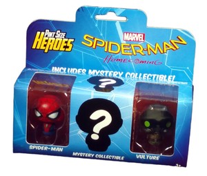 Funko Pint Size Heroes Spider-Man Homecoming 3pk Version 1, New and Sealed