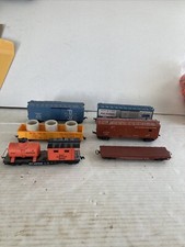 Lot of Six Vintage Model Trains Cars Amtrak Pennsylvania Union Pacific B M