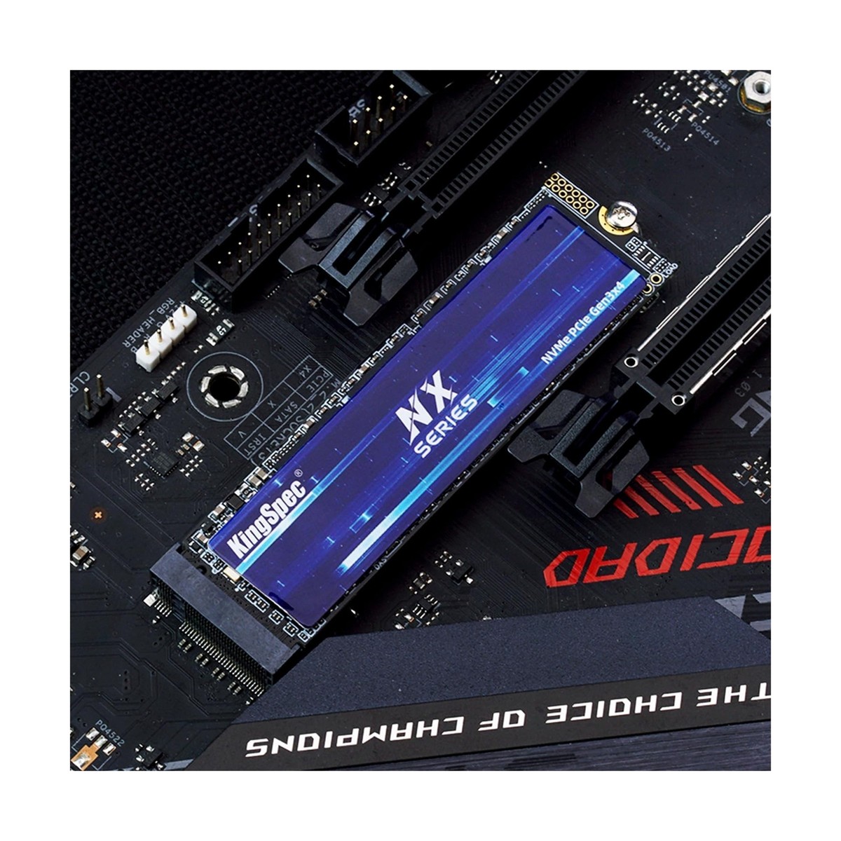 KingSpec NX Series 2TB Gen3x4 NVMe M.2 SSD, Up to 3500MB/s, 3D