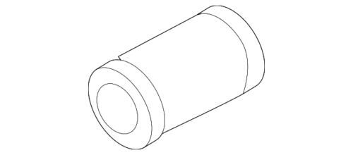 Bujes de resorte de hoja delantera para Ford (N/P 7C2Z-5781-D)