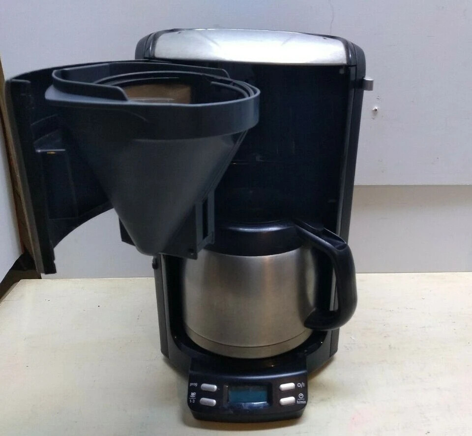 KRUPS FMF5 10-Cup Programmable Coffee Maker with Thermal Carafe